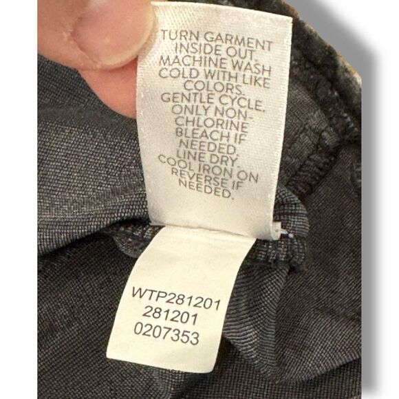 J.Jill Elements Pure Jill Elements Crushed Velvet Whimsigoth Boxy Y2K Women’s L - Picture 10 of 10